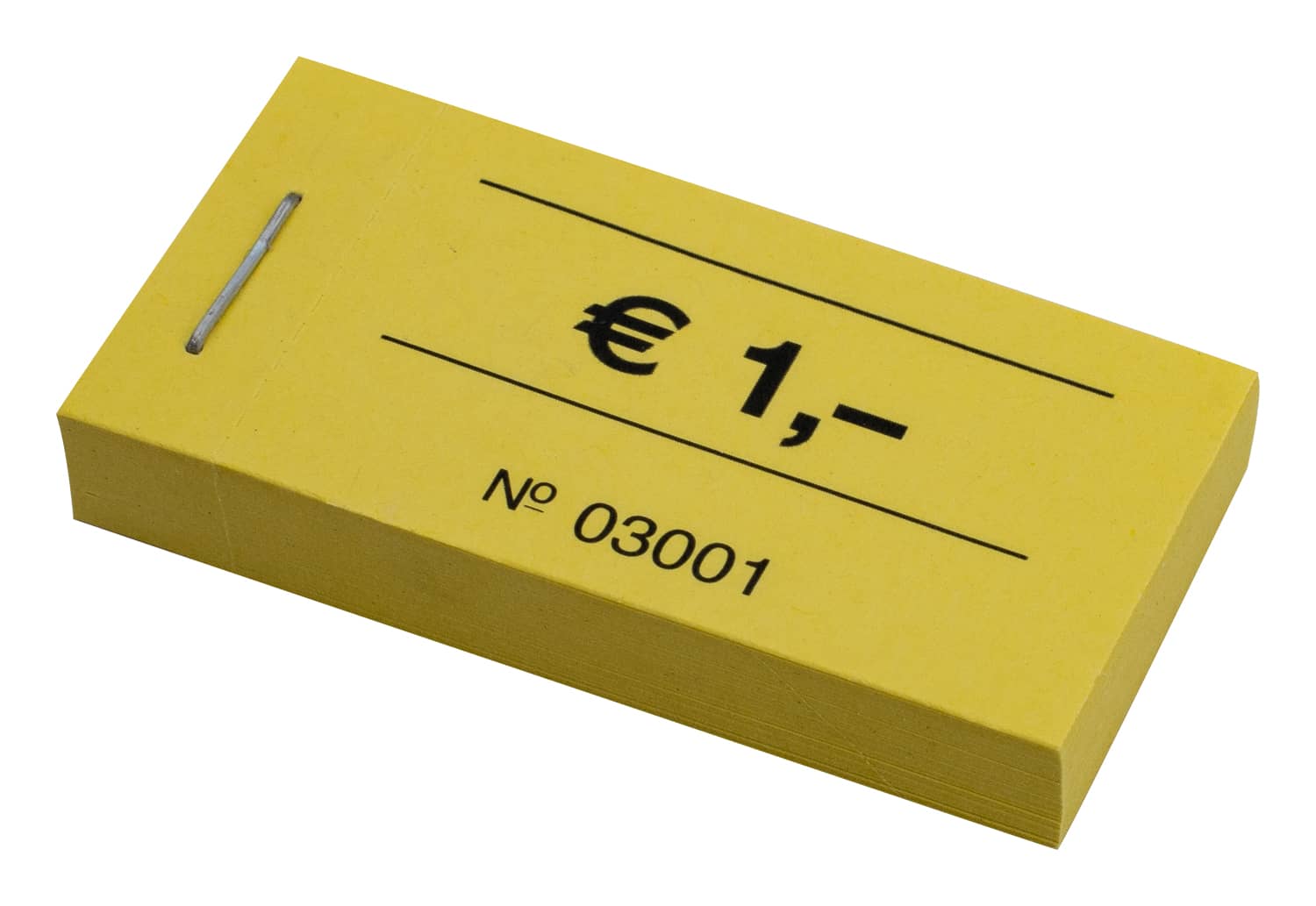 Hauptproduktbild von Blockgutscheine "1,00 €"