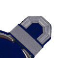 Tressenspangen (ein Paar) silber für Epauletten - Farbe - silber-blau