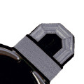 Tressenspangen (ein Paar) silber für Epauletten - Farbe - silber-schwarz