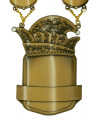 Prinzenkette "Leto" - Farbe - altgold