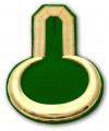 Epauletten gold (ein Paar) - Farbe - gold-grün