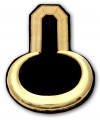 Epauletten gold (ein Paar) - Farbe - gold-schwarz