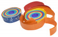 Konfetti-Frisbee Regenbogen