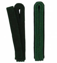 2-streifige Schulterstücke in grün 